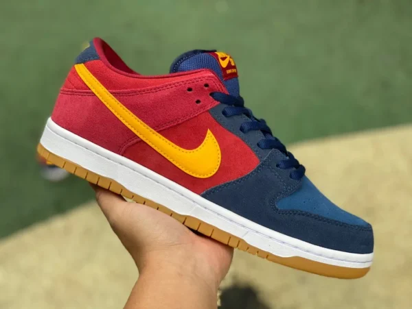 Dunk rouge et bleu Yuanyang Nike/Nike SB Dunk Low Pro PRM baskets basses rouge et bleu Yuanyang DJ0606-400