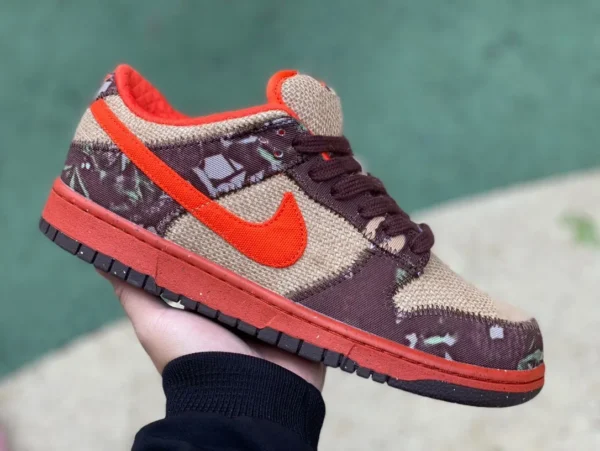 Dunk Marron Orange Pur Original Nike SB Dunk Low « Hunter Reese Forbes » 304292-281