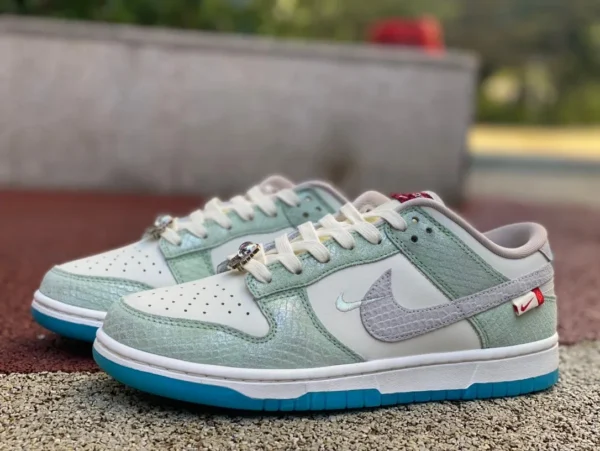 Dunk Year of the Dragon Limited Nike Dunk Low Year of the Dragon baskets basses décontractées blanc cactus vert FZ5065-111