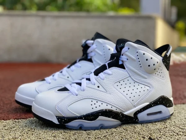 aj6 blanc et noir Oreo pur original Air Jordan 6 "Reverse Oreo" CT8529-112