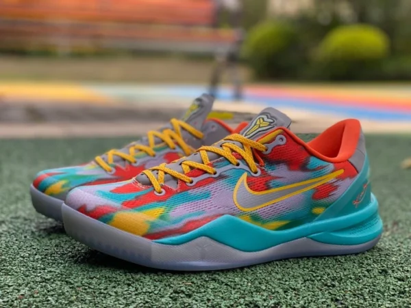 Kobe 8 Venice Beach s2 pure version originale est 0,5-1 taille trop petite Nike Kobe 8 Protro "Venice Beach" Venice Beach FQ35