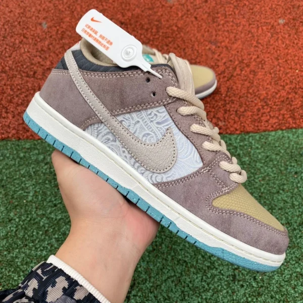 Dunk marron gris bleu Nike SB Dunk Low Big Money Savings baskets basses marron gris bleu FZ3129-200