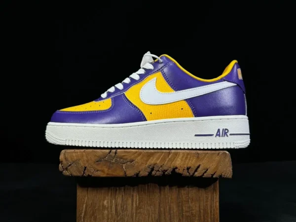 Air Force AF1 Violet Or Lakers pur original Nike AIR Force 1 Low Air Force 1 Violet Or Lakers FJ1408-500