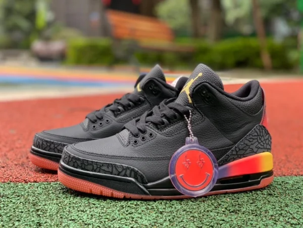 aj3 noir arc-en-ciel J Balvin x Jordan Air Jordan 3 "Rio" noir arc-en-ciel FN0344-001