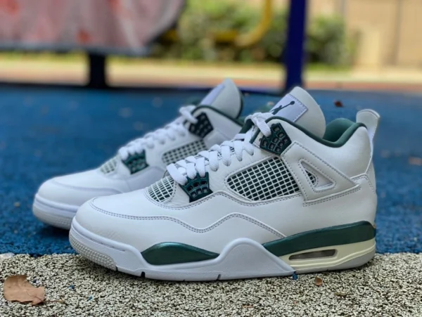 aj4 vieux blanc vert vert oxydé gx pur original Air Jordan 4 "Oxidized Green" FQ8138-103