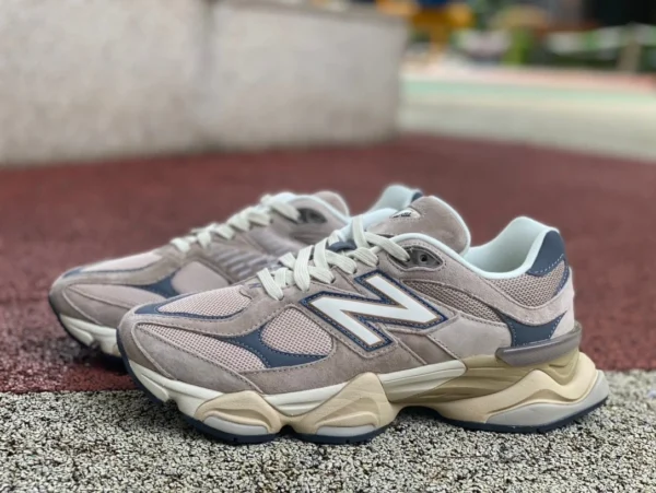 NB9060 rose clair pur original New Balance NB9060 série nouvelles chaussures de sport et décontractées coupe basse chaussures de course U9060EEG