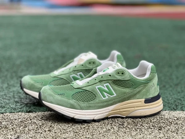 NB993 Green President Edition New Balance 993 NB Green chaussures de course décontractées basses rétro absorbant les chocs de fabrication américaine U993GW