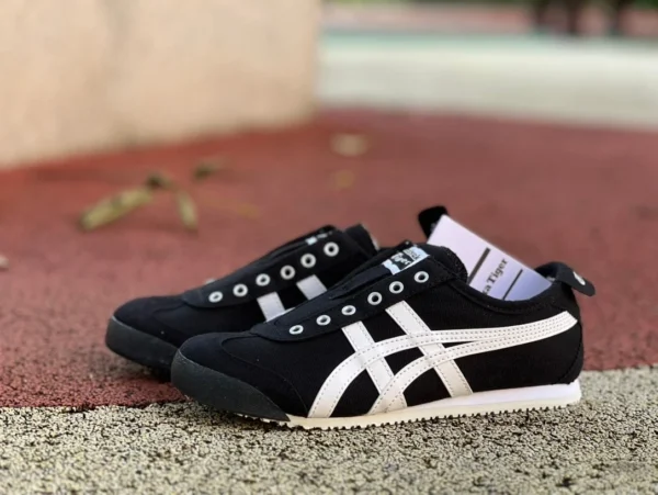 Onitsuka Tiger noir et blanc pur original Onitsuka Tiger MEXICO 66 bas haut